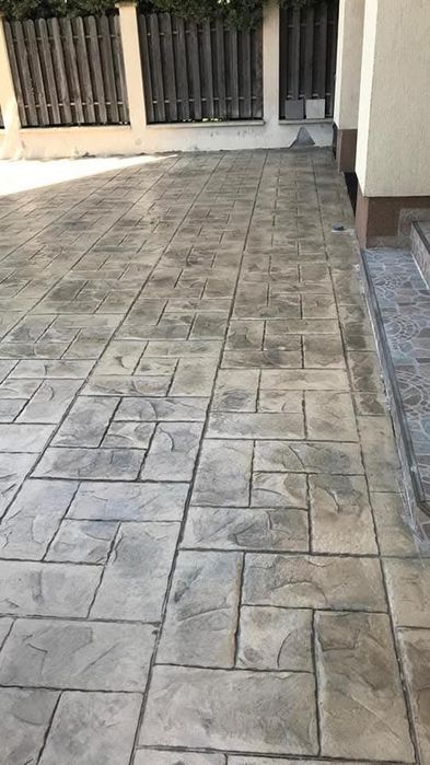 Beton amprentat  .