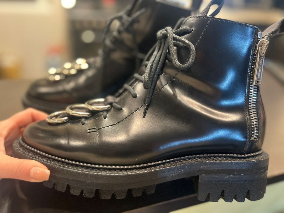 Ghete din piele Dsquared2