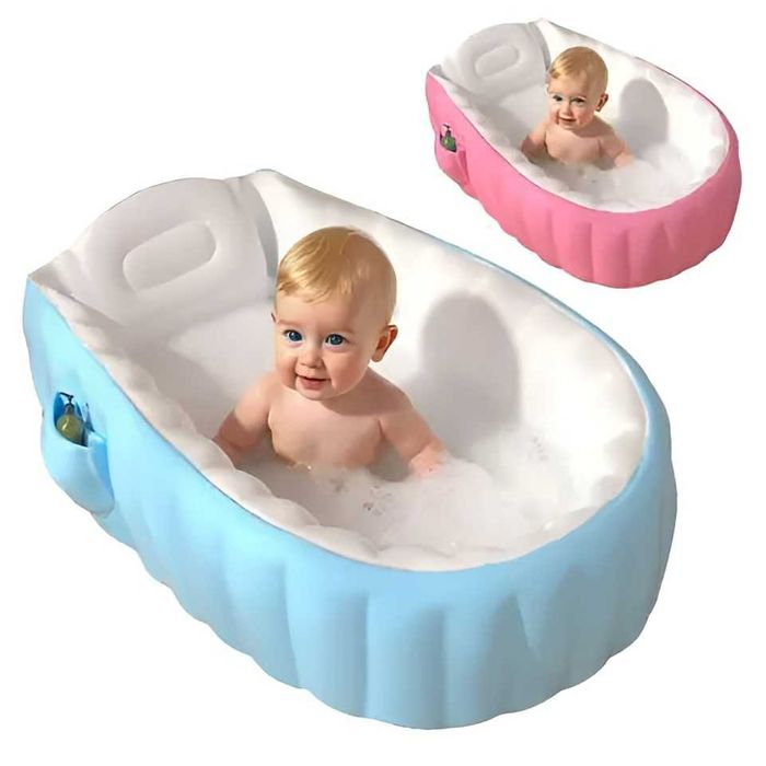 Портативная складная надувная ванна для младенцев и детей DM29