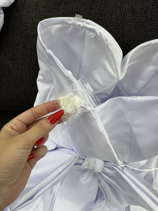 Rochie albă de cununie/nuntă XS-S