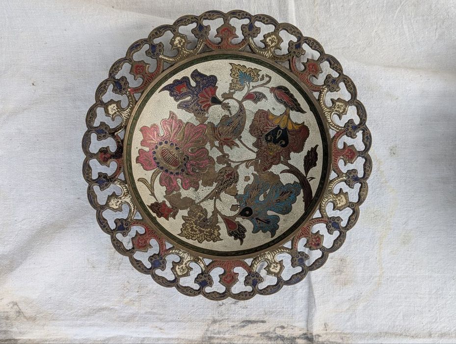 Продам винтажные латунные тарелки