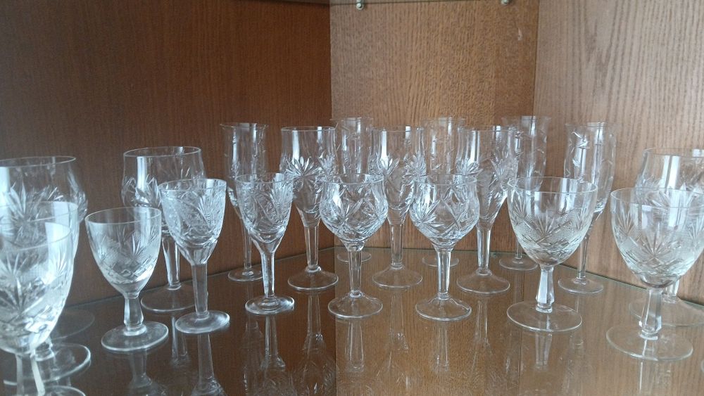 Фужеры хрустальные