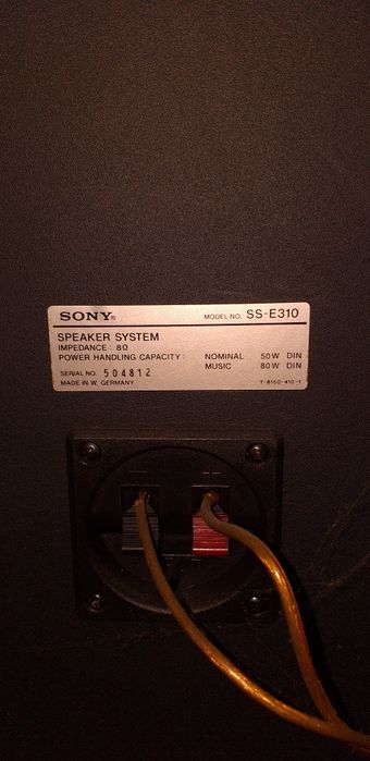 Vand 2 boxe Sony SS E 310