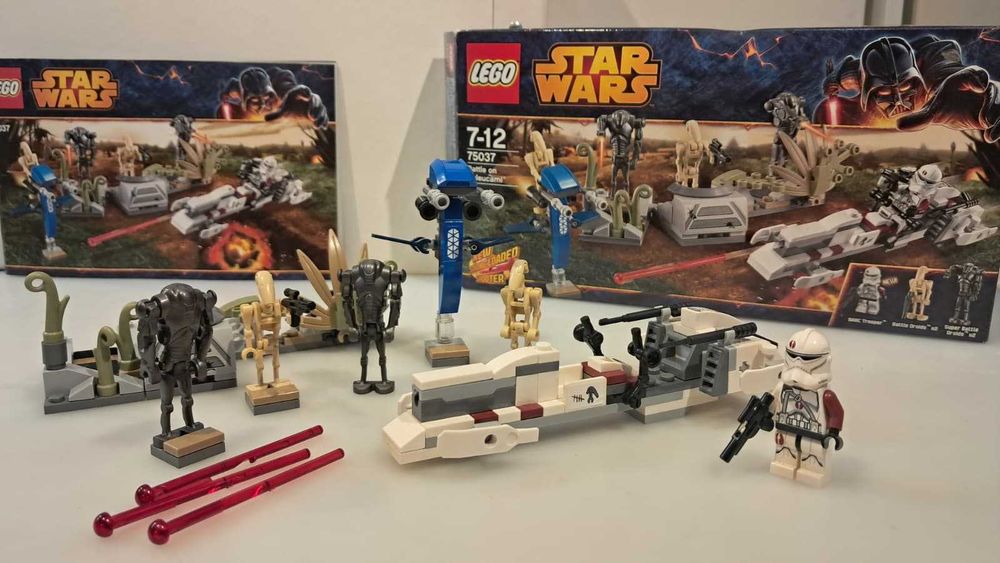 LEGO Star Wars 75037 Battle on Saleucami - Cutie, Manual, Minifigurine