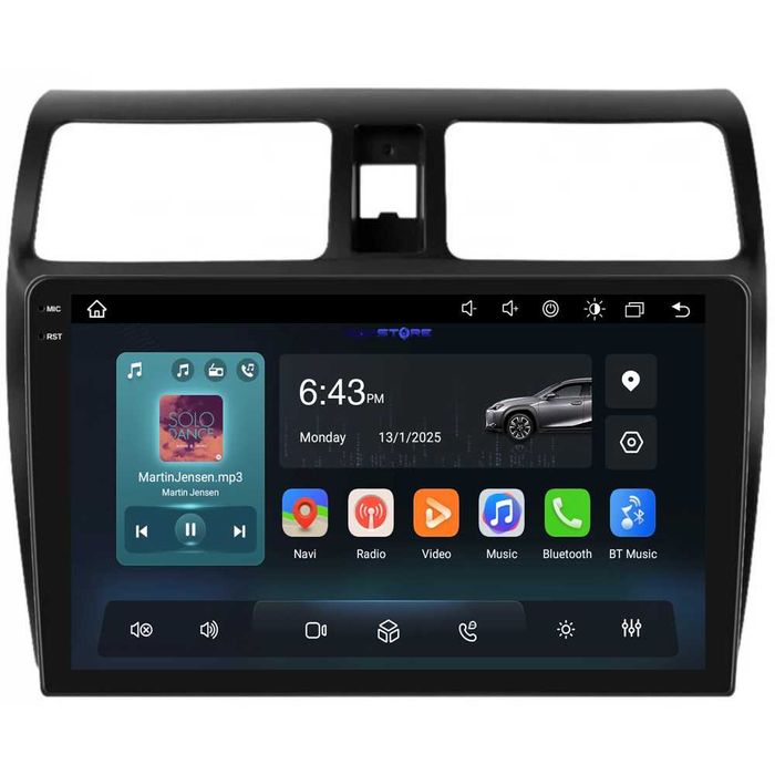 Navigatie Dedicata Suzuki Swift (2003-2010), 10Inch, Bluetooth, WiFi