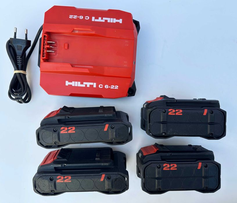 Hilti Nuron - Безчетков сет от винтоверт, перфоратор и саблен трион