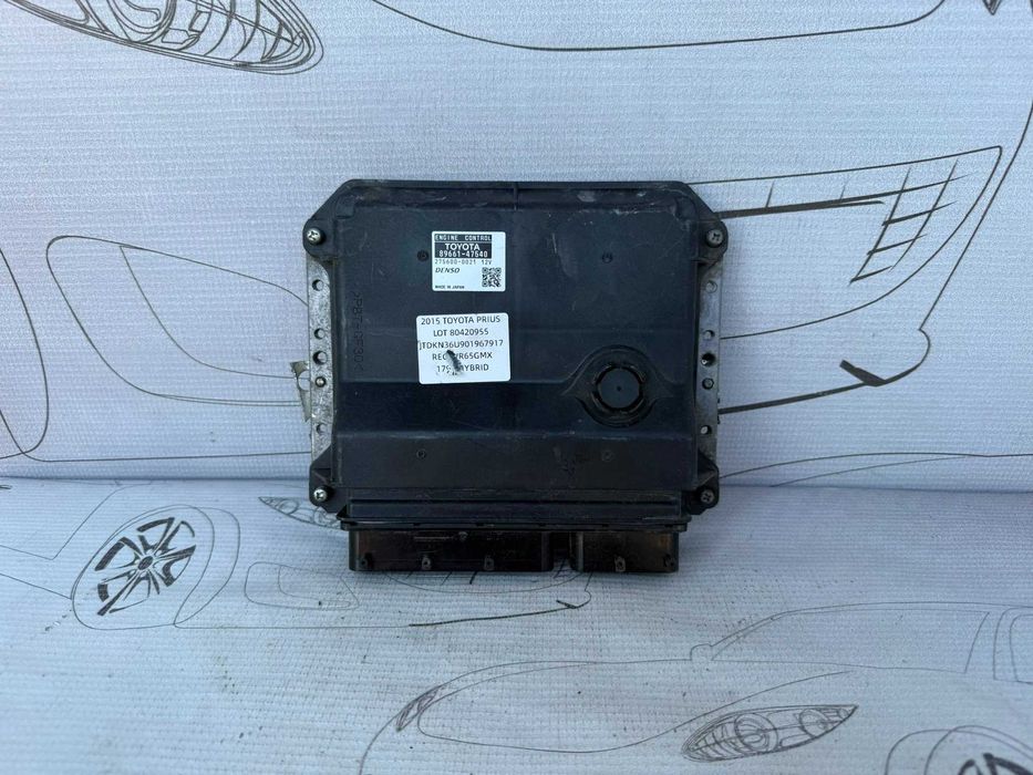 Calculator Motor ECU Denso Toyota Prius 1.8 Benzină/Hibrid 89661-47540 / 275600-0021 2015 / [2009-2015] / (5B2)