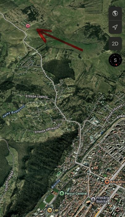 Teren extravilan zona Dealul Budacului
