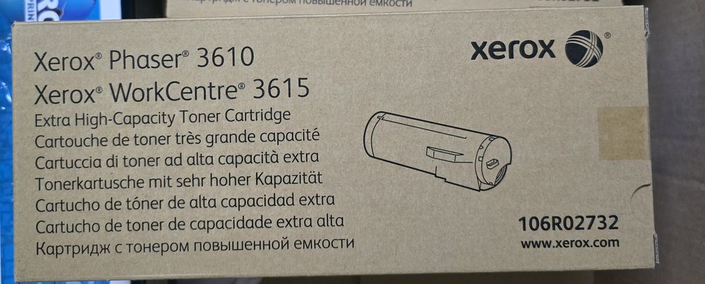 Drum cartridge Xerox. Toner. Work Centre Phaser