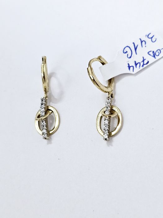 Vand cercei din aur 14 k 3.41 g cod 744