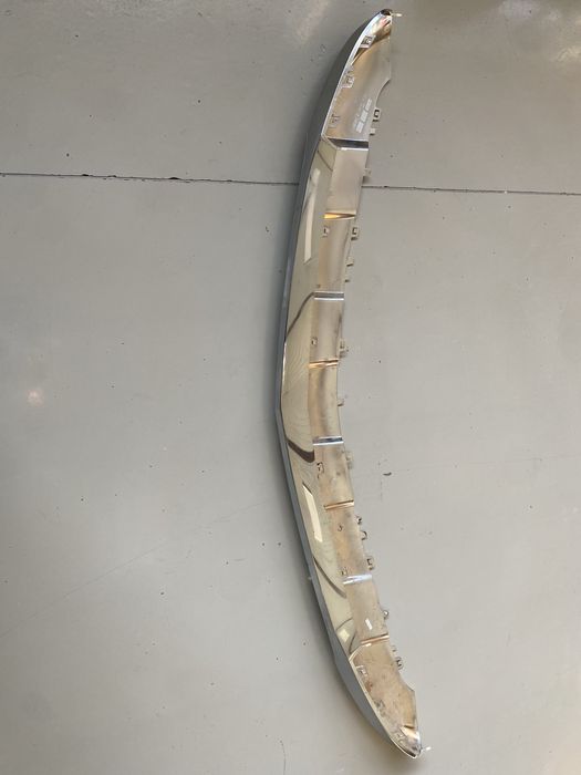 Преден нож”лип” за Mercedes GL166AMG/2013-2015/front bumper/никел