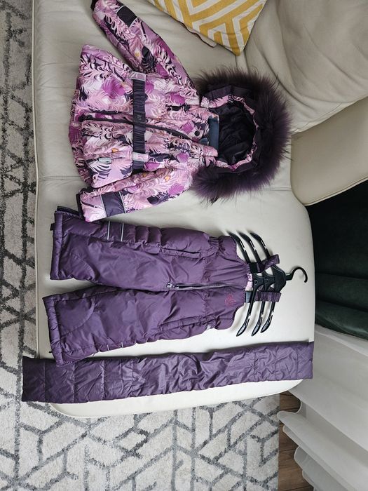 Децкий финский пуховый комбинезон