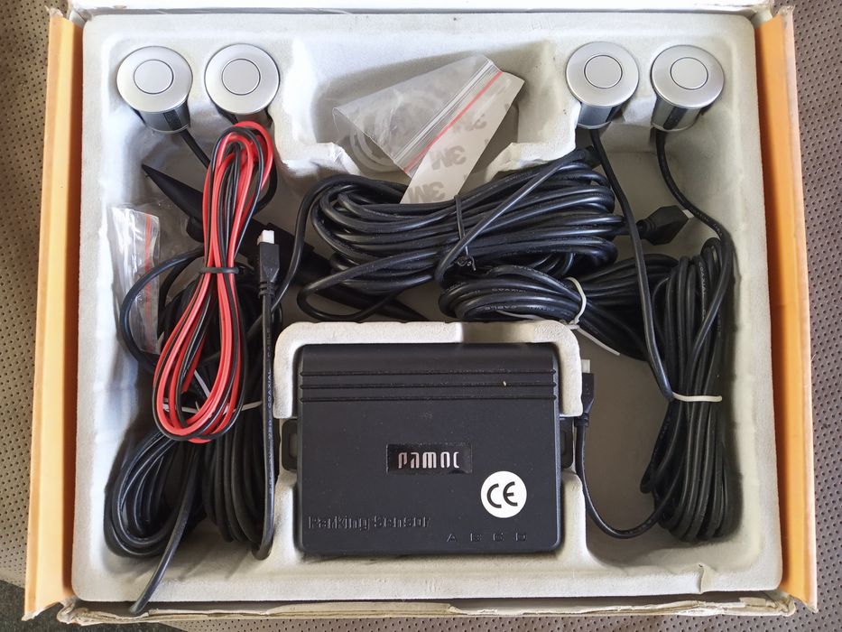 Парктроник сенсор парковки для авто. Черный и серый цвет.