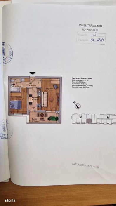 apartament 2 camere decomandat