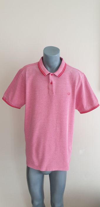 Fred Perry Pique Cotton Mens Size XL - 2XL ОРИГИНАЛ! Мъжка Тениска!