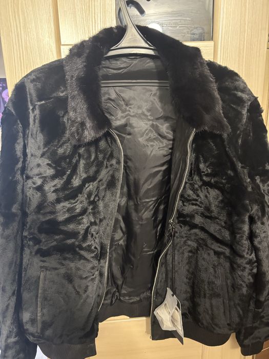 Муж дубленка большая 64-66 р