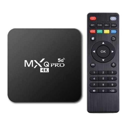 TV Box MXQ PRO 5G, RAM 4GB, ROM 32GB, Android 10, Bluetooth