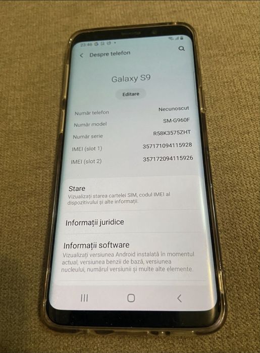 Samsung Galaxy S9 64Gb, 4Gb ram
