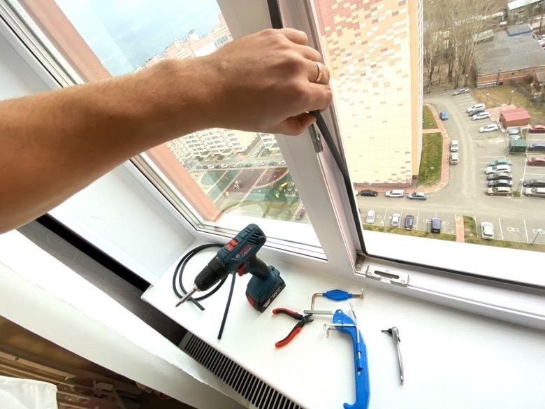 Пластик терезе есік