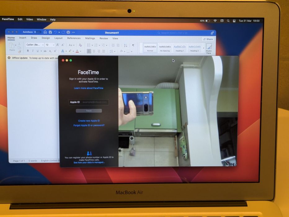 Macbook Air 2012, cu acumulator nou, 256GB