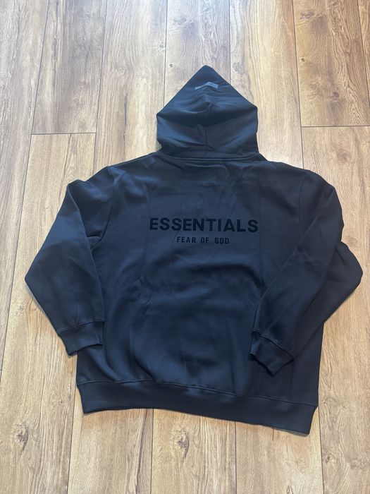 Fear of God "Essentials" Black Hoodie