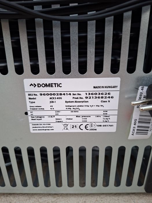 Frigider Dometic AXG3 40G