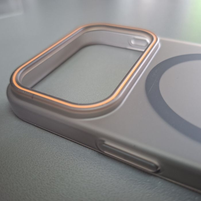 Силиконов гръб/кейс Mag safe за iPhone 17 Pro защита на камера