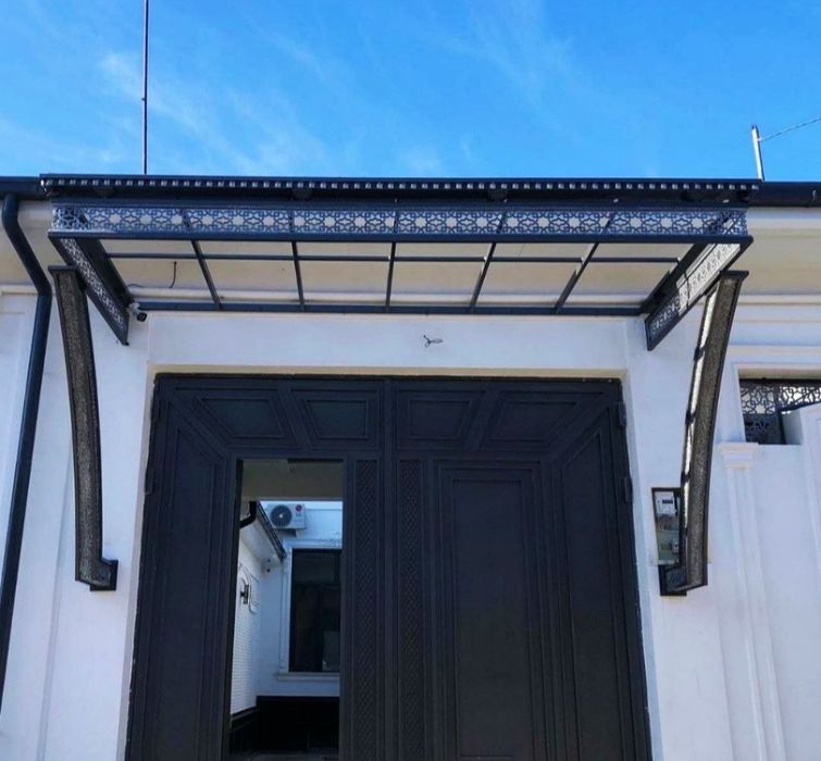 Darvoza kraska akfa rom kraska temir panjara boyash svarka hizmatlari