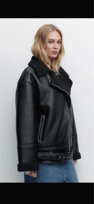 Новая дубленка авиатор