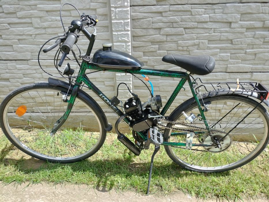 Bicicleta cu motor