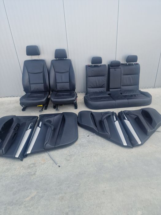 Scaune fata bancheta interior piele neagră cu încălzire bmw x3 f25