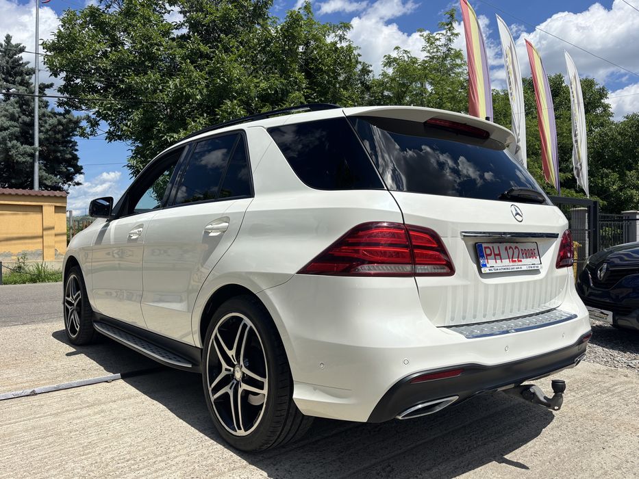 Mercedes GLE 350 4matic 2017 RATE  euro6 AMG Pachet 257 cp Alb