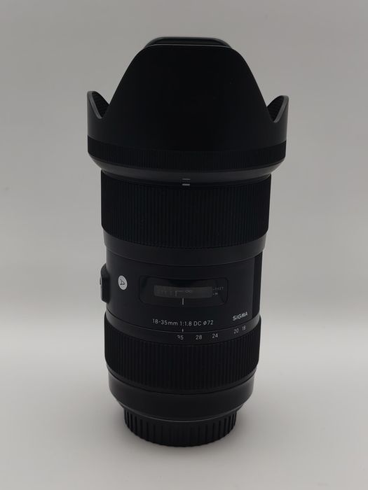 Obiectiv sigma 18-35mm f1.8 montura canon EF