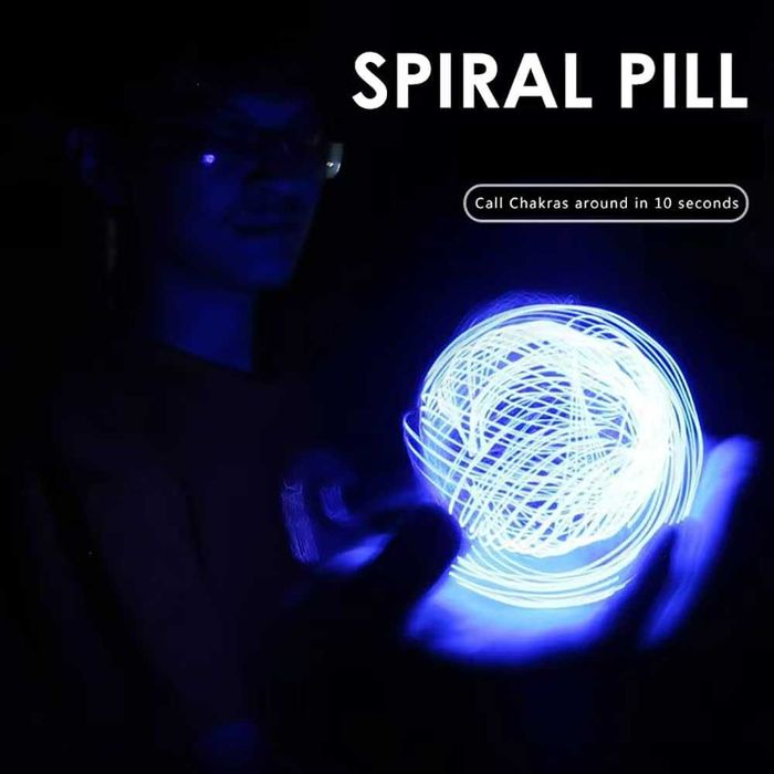 Ефектно светлинно спирално осветление NEDE