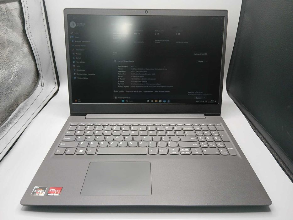 Laptop Lenovo V15-ADA Gri, AMD Ryzen 5-3500U, 8GB DDR4, 1TB HDD
