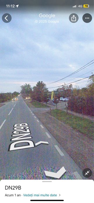 Teren dealu mare langa casa de apa