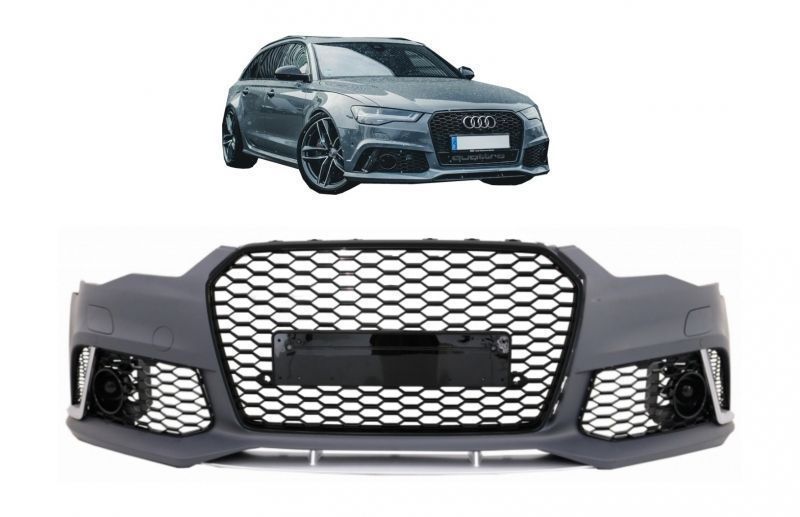 Bara Fata RS AUDI A6 4G RS6 Design Facelift (2015-2018) Cu grile