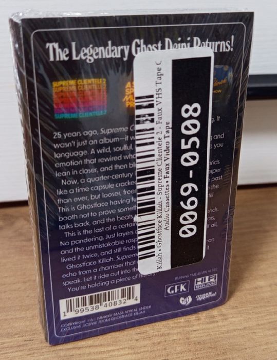 Caseta Ghostface Killah  WU TANG