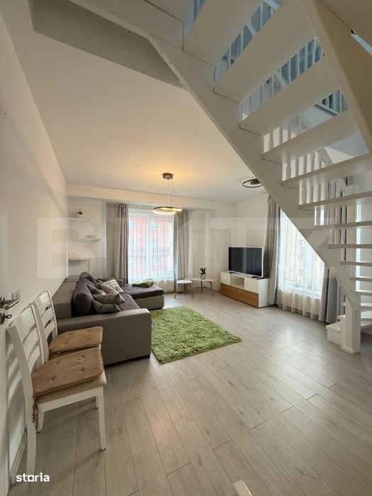 Apartament cu scara interioara, parcare, 104 mp, COMISION 0 | Sanpetru