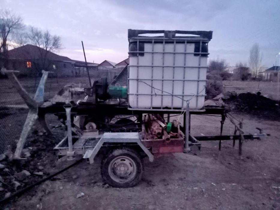 Буровая установка на колесах