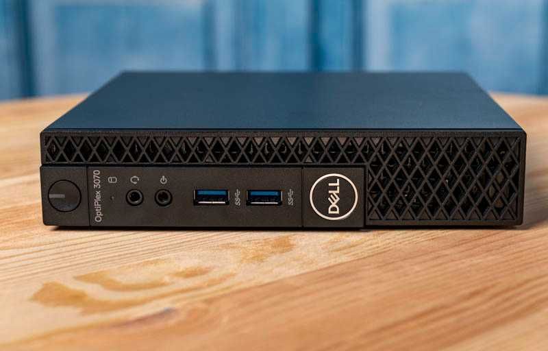 Mini Sistem PC HTPC Dell OptiPlex 3070 i3-9100T 4GB SSD 128GB Win10 Nou Sigilat