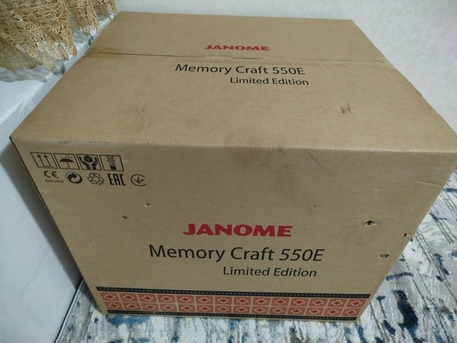 Janome_ MC550E Yaponiya