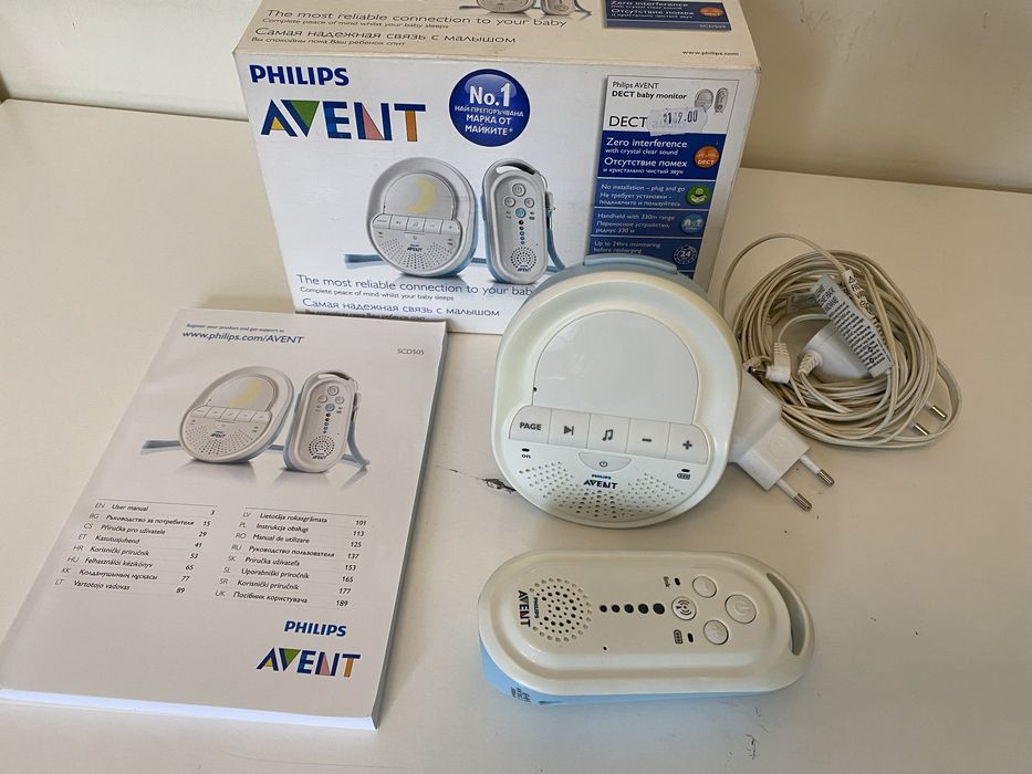 Бебефон Philips Avent SCD 505