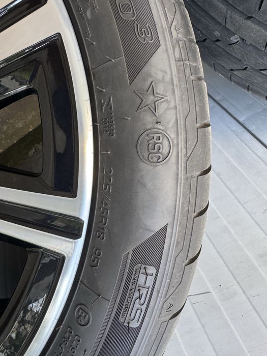 Jante 18 originale Bmw G20 vara Hankook 225/45R18