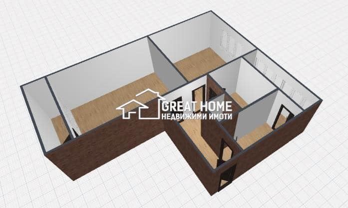 Продава се Тристаен апартамент в Търговище, Център - 68 кв.м за 612 €/кв.м - Снимка #6