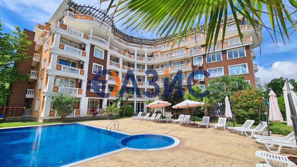 Апартамент с 1 спалня в комплекс "Вила Ария", Слънчев бряг, 137.7 кв.м, #34242842