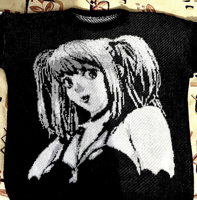 Кофта "Тетрадь смерти" новая, теплая