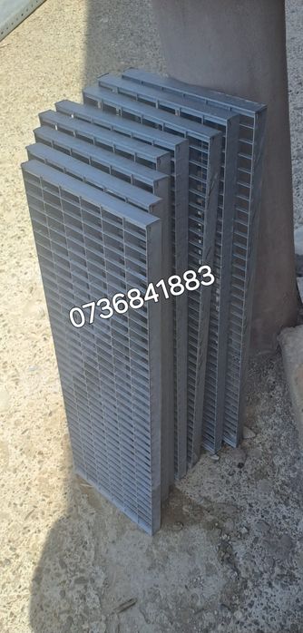 Trepte grilaje zincate 80x27