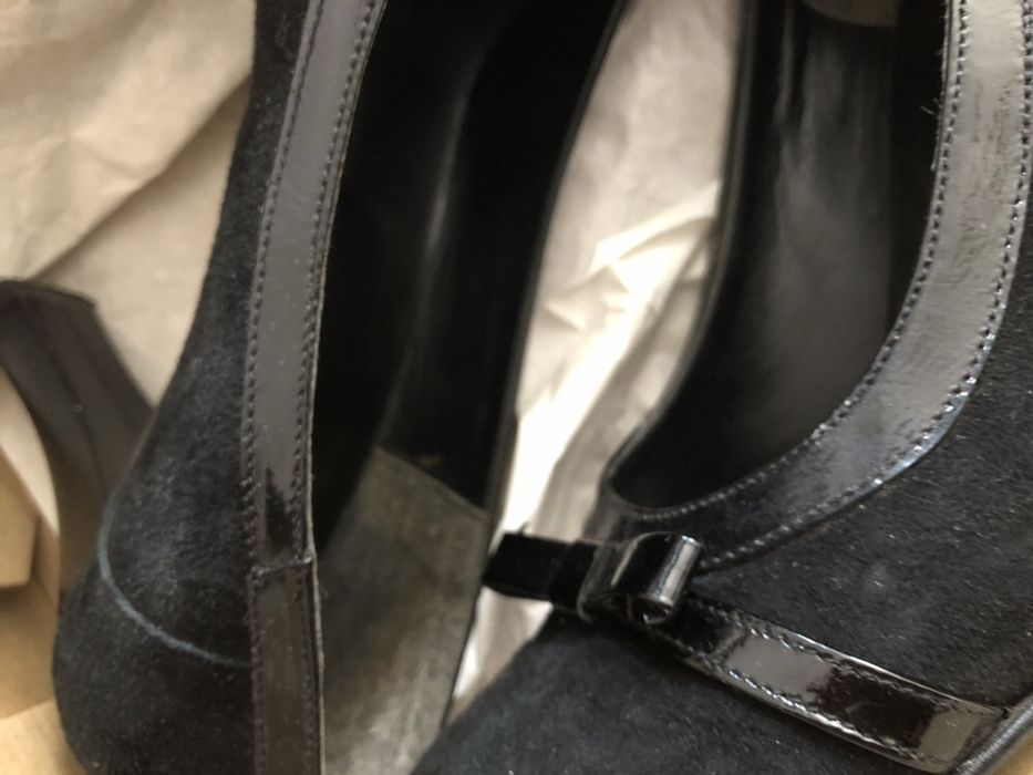 Pantofi dama, piele naturala intoarsa