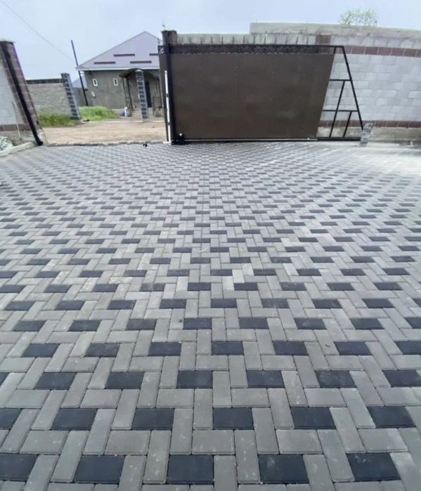 укладка брусчатки